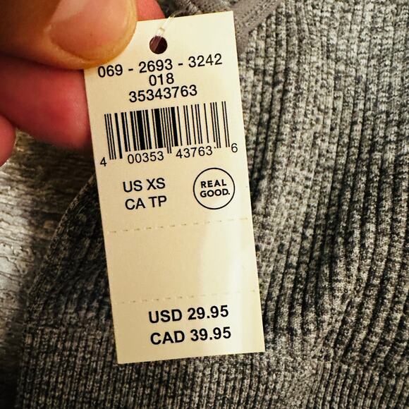 Aerie Seamless Padded Gray Bra Bundle of 2 - Picture 3 of 4